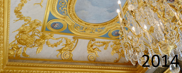 Plafond château Louis XIV